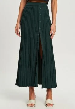 Calli Gonna A Pieghe - Emerald