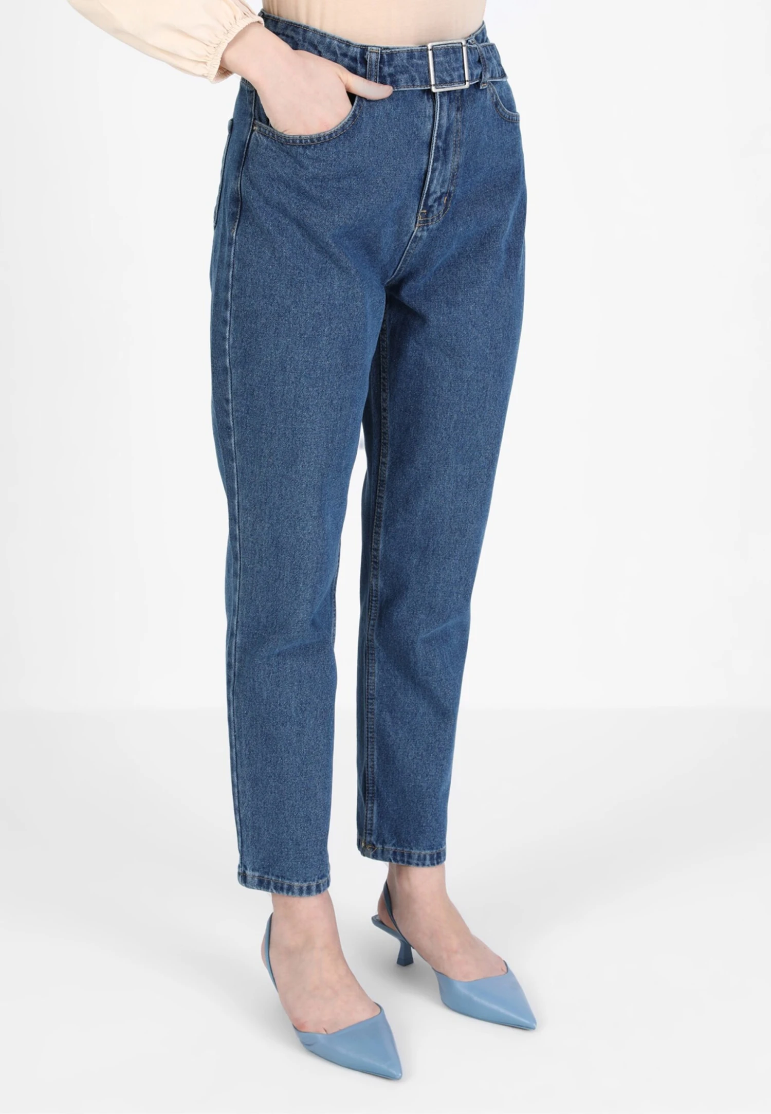 Refka CasualJeans A SigarettaBlue Donna Jeans MHR21N00S-K11 3 Refka CasualJeans A SigarettaBlue Donna Jeans MHR21N00S-K11