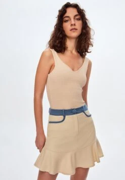 Nancy - Gonna A Campana - Beige -Vendite ONLY ab5f0fdd30484b12a82b29e825492804