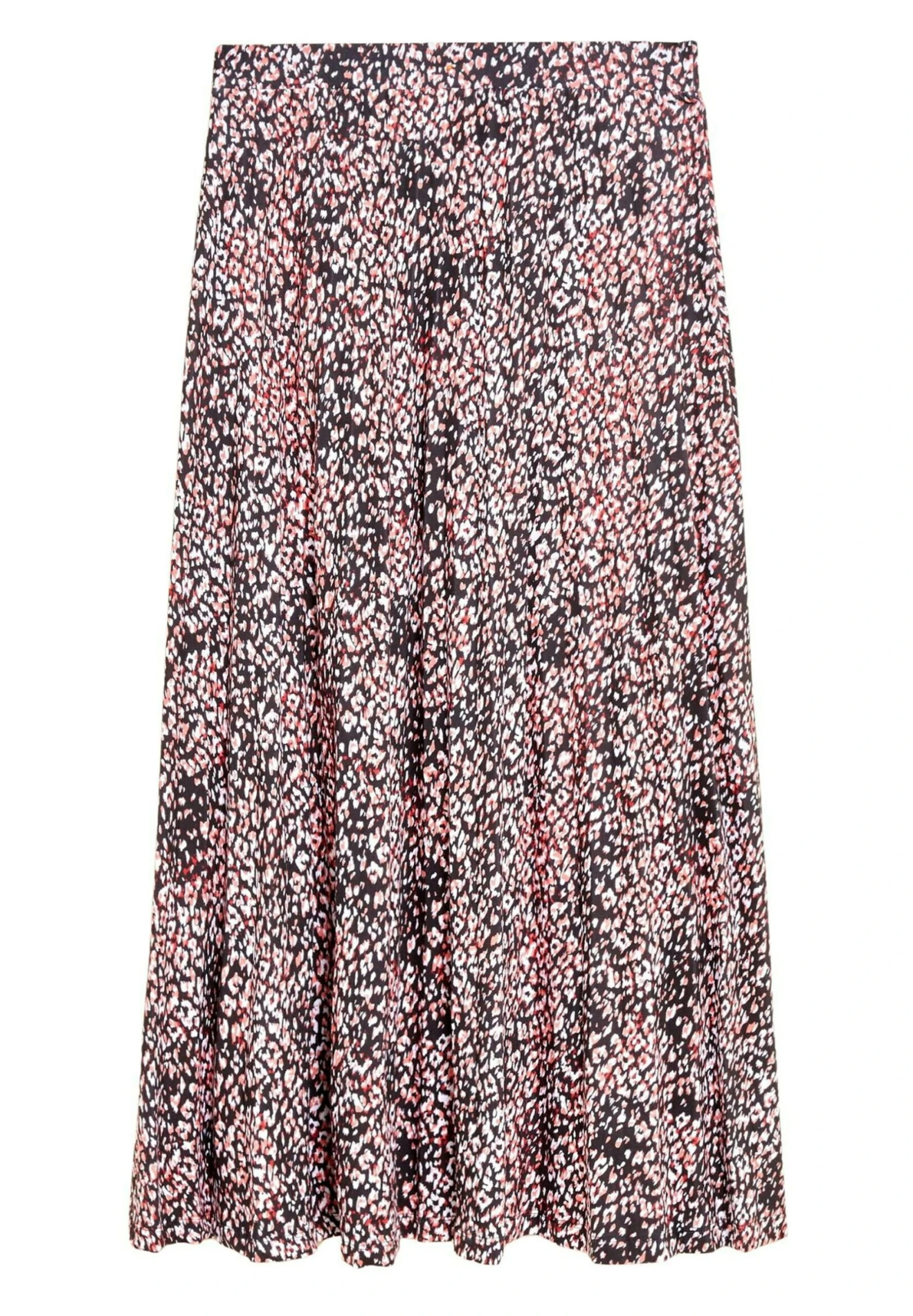 Marks & Spencer Animal Print Pleated Midi - Gonna A Campana - Pink Mix 7 Marks & Spencer Animal Print Pleated Midi - Gonna A Campana - Pink Mix - immagine 5