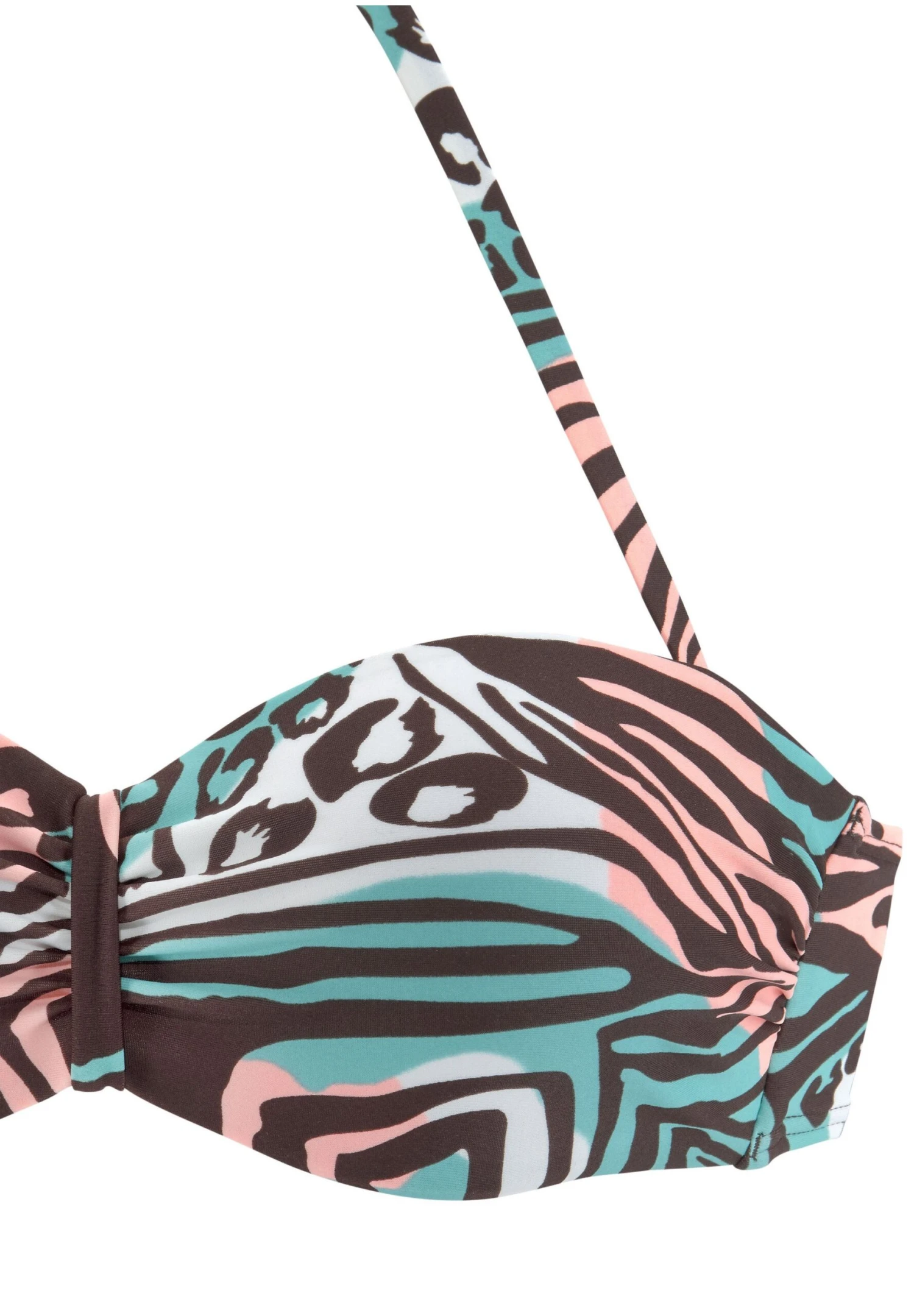 VENICE BEACH Bikini Pezzo SopraTürkis Bedruckt Donna Moda Mare 2VE81J01O-T11 4 VENICE BEACH Bikini Pezzo SopraTürkis Bedruckt Donna Moda Mare 2VE81J01O-T11 - immagine 2