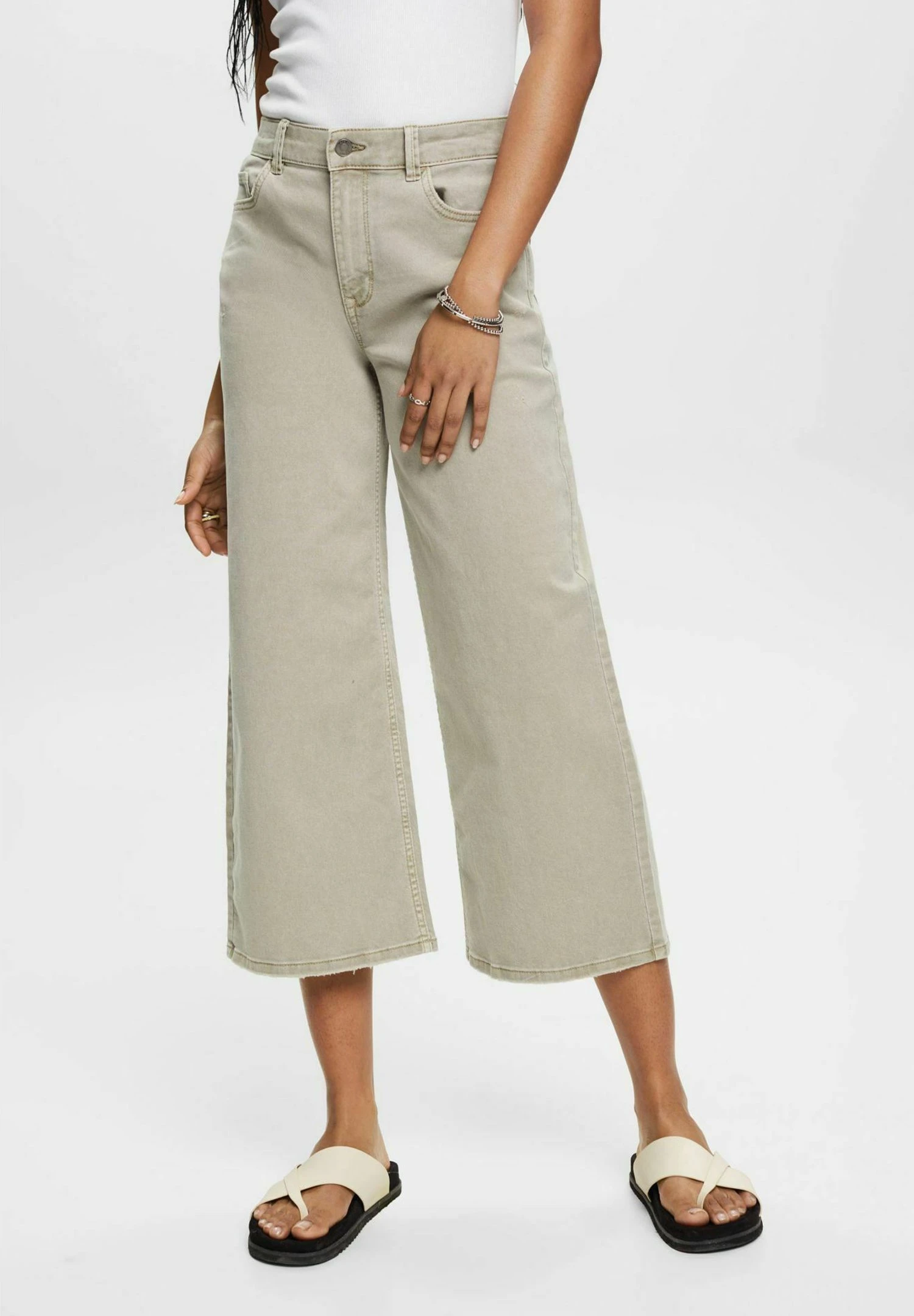 ESPRIT Mit Hohem BundJeans A ZampaDusty Green Donna Jeans ES121N101-M11 3 ESPRIT Mit Hohem BundJeans A ZampaDusty Green Donna Jeans ES121N101-M11