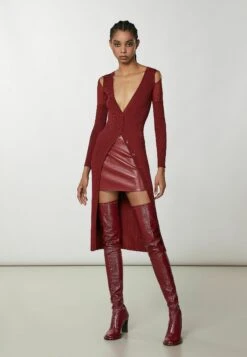 Patrizia Pepe Essential Slim - Gonna A Campana - Martian Red -Vendite ONLY b460efab0c8d4ed3b15127b9a99c2c19