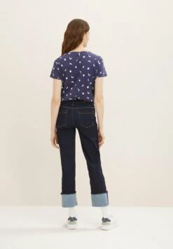 Tom Tailor Crew Neck PrintT-Shirt Con StampaNavy Abstract Dot Print Donna T-shirt E Top TO221D1F9-K11 -Vendite ONLY b670bd59e5cd47688c12173e95c3db92