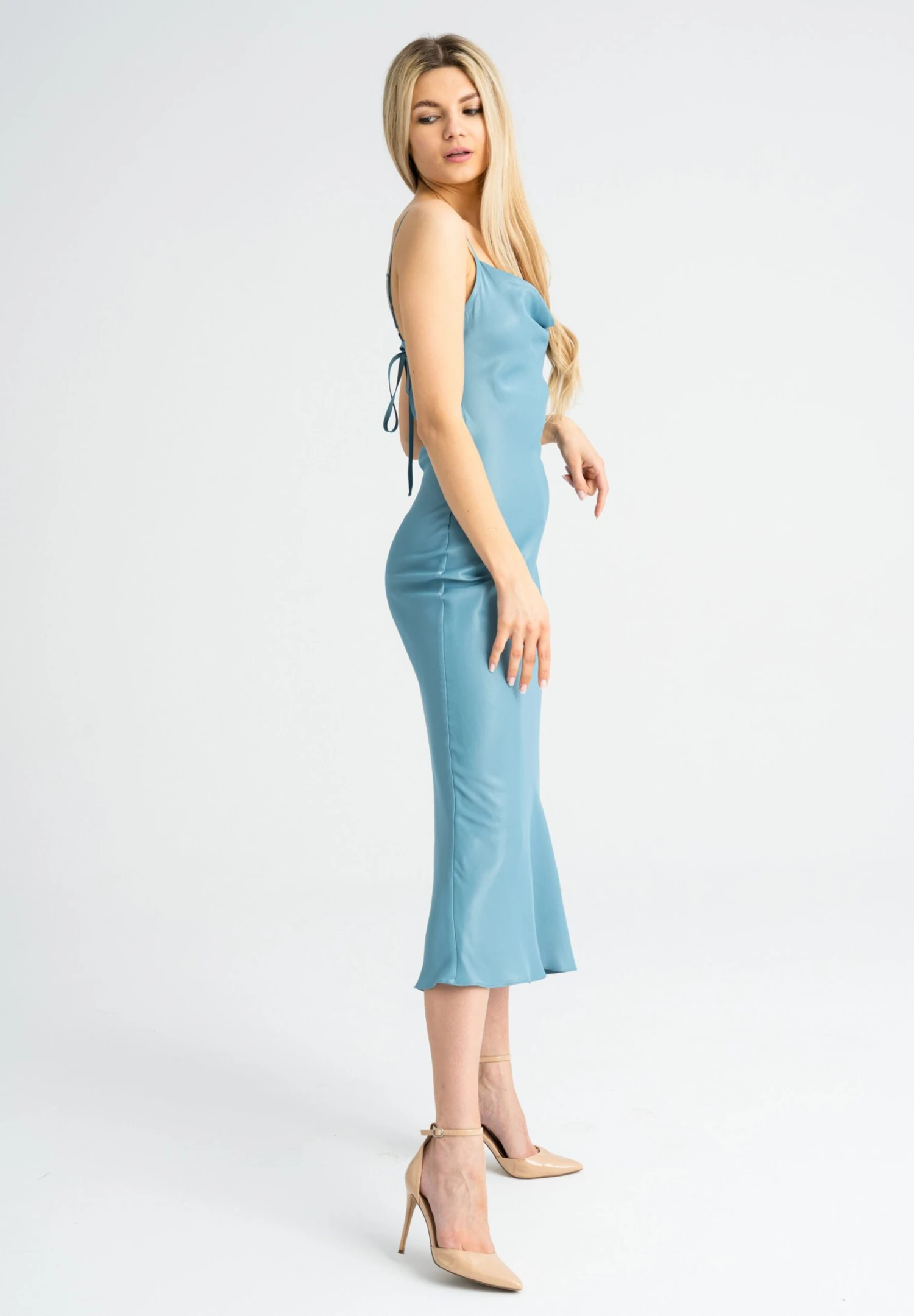 ClaudiaTubinoBlue Donna Vestiti LJF21C012-K11 5 ClaudiaTubinoBlue Donna Vestiti LJF21C012-K11 - immagine 3