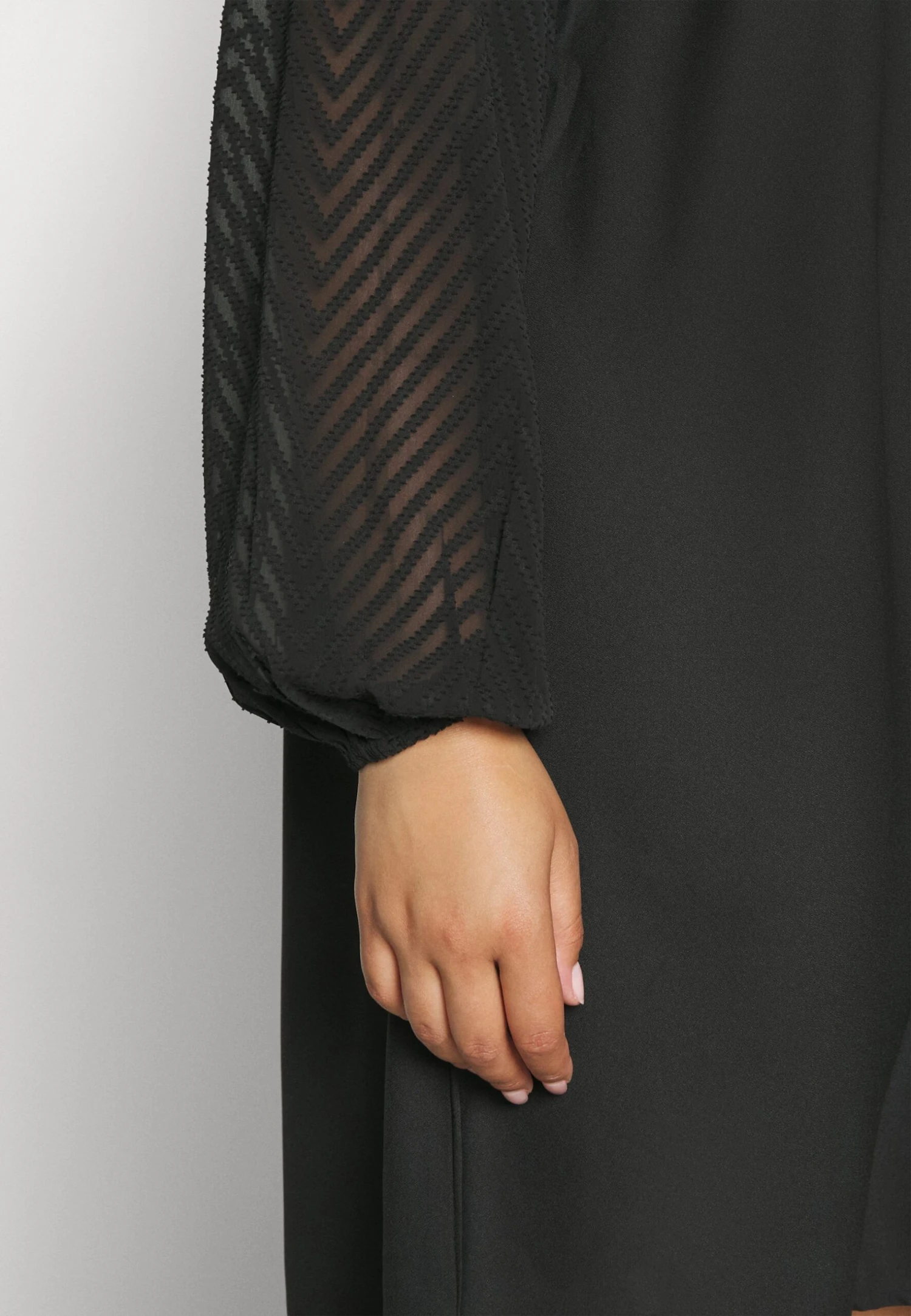 ONLY CARMAKOMA Carsussi Knee DressVestito EstivoBlack Donna Vestiti ONA21C0RX-Q11 7 ONLY CARMAKOMA Carsussi Knee DressVestito EstivoBlack Donna Vestiti ONA21C0RX-Q11 - immagine 5