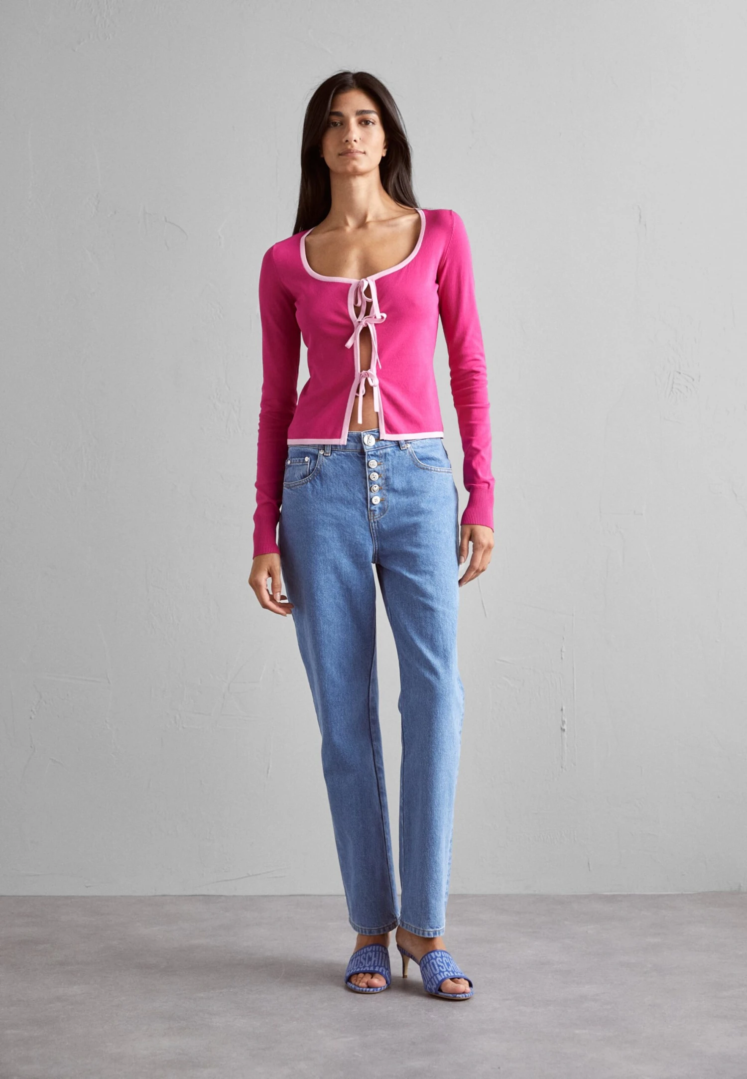 TrousersJeans A SigarettaFantasy Blue Donna Jeans 02R21A004-K11 4 TrousersJeans A SigarettaFantasy Blue Donna Jeans 02R21A004-K11 - immagine 2