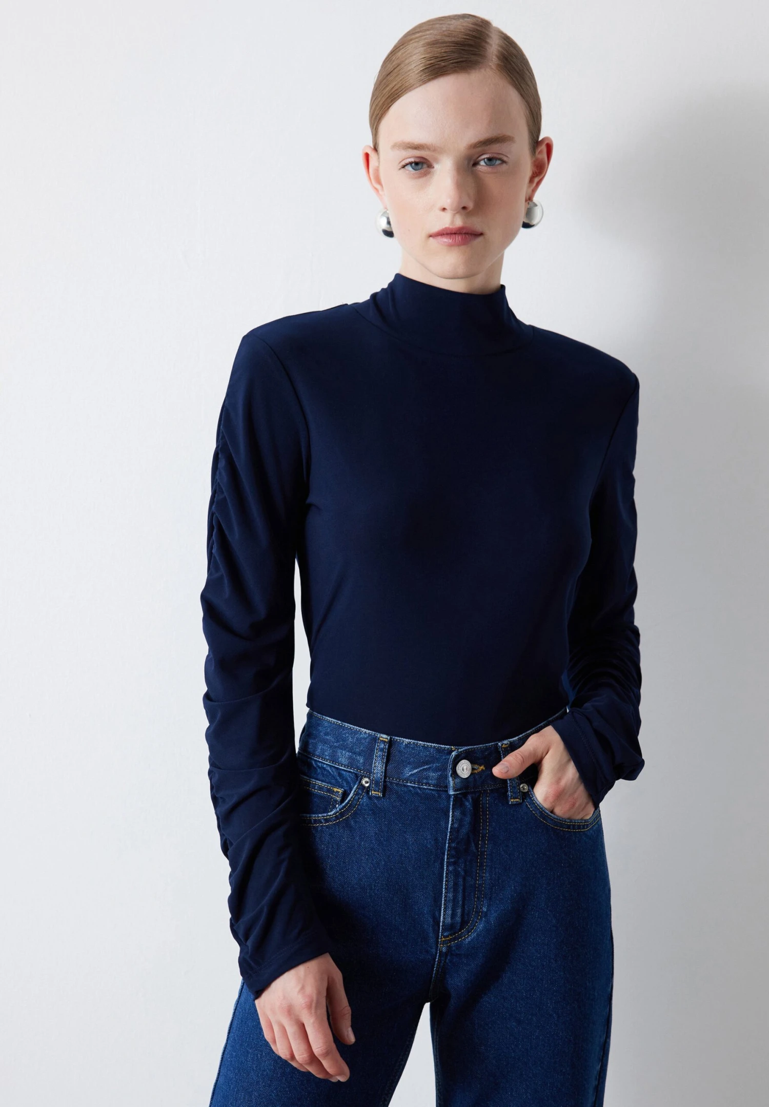 Ipekyol Jeans BaggyD Indigo Donna Jeans IP521N04Q-K11 7 Ipekyol Jeans BaggyD Indigo Donna Jeans IP521N04Q-K11 - immagine 5