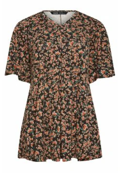 Pleated SwingT-Shirt Con StampaBlack Donna T-shirt E Top YOD21D0W1-Q11 -Vendite ONLY bae42a6609794f368b1fba6936b5866a