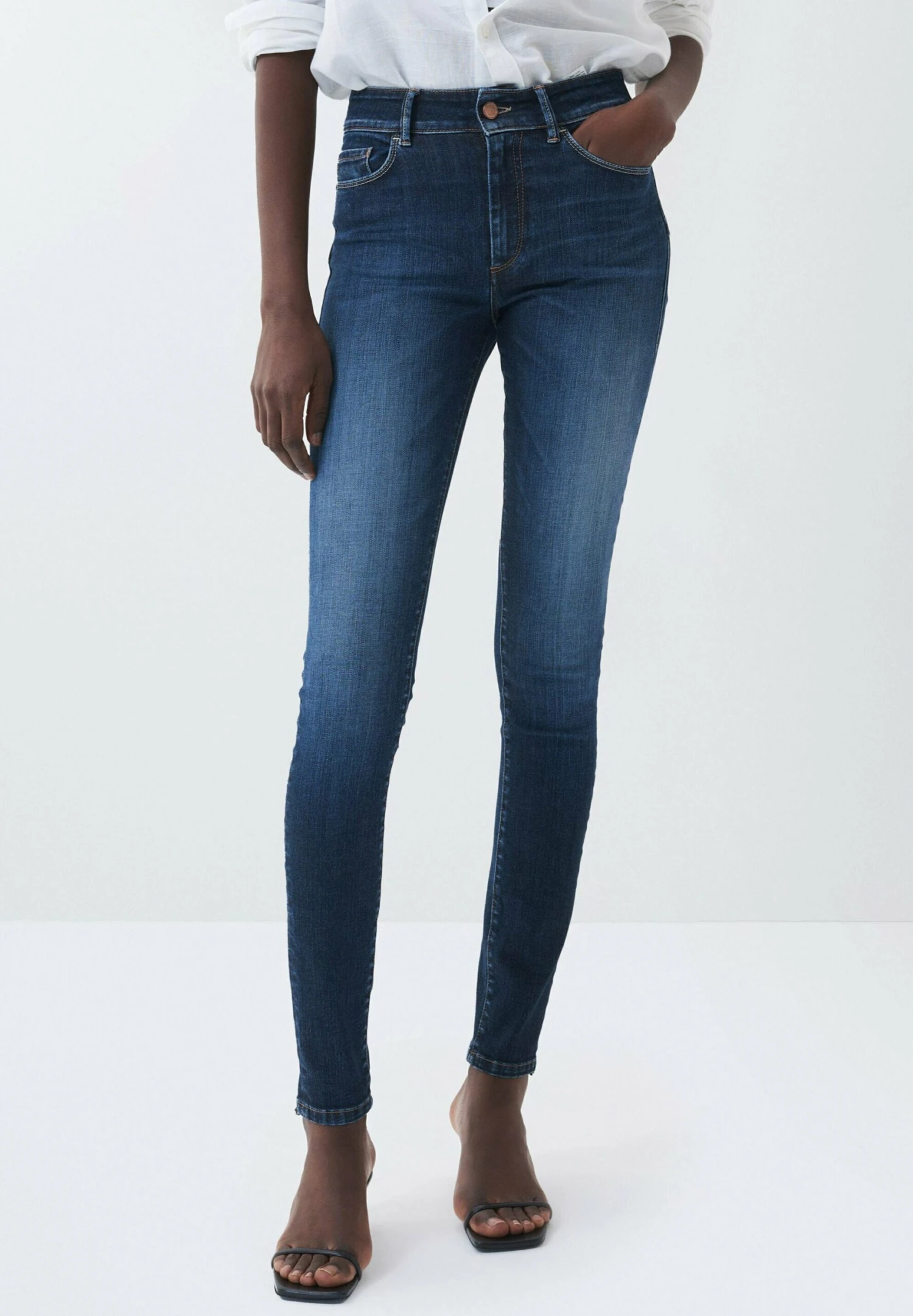 Destiny Jeans Skinny FitBlue Donna Jeans SZ021N0OE-K11 3 Destiny Jeans Skinny FitBlue Donna Jeans SZ021N0OE-K11