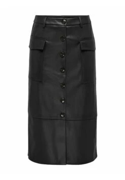 ONLY Gonna A CampanaBlack Donna Gonne ON321B16R-Q11 -Vendite ONLY bbac46bef997440d9db9d7f8bc295b75