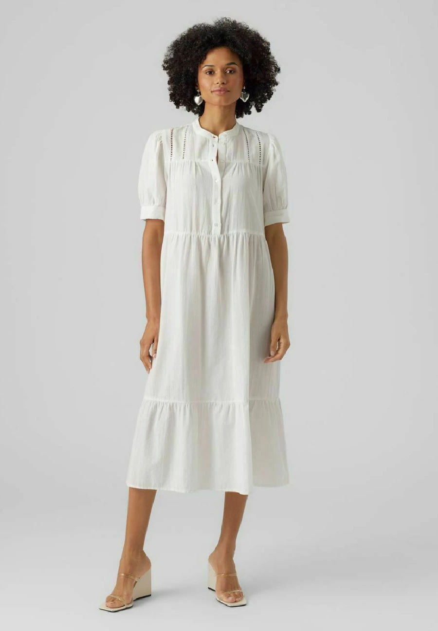 Vero Moda Vestito EstivoSnow White Donna Vestiti VE121C3Z1-A11 3 Vero Moda Vestito EstivoSnow White Donna Vestiti VE121C3Z1-A11