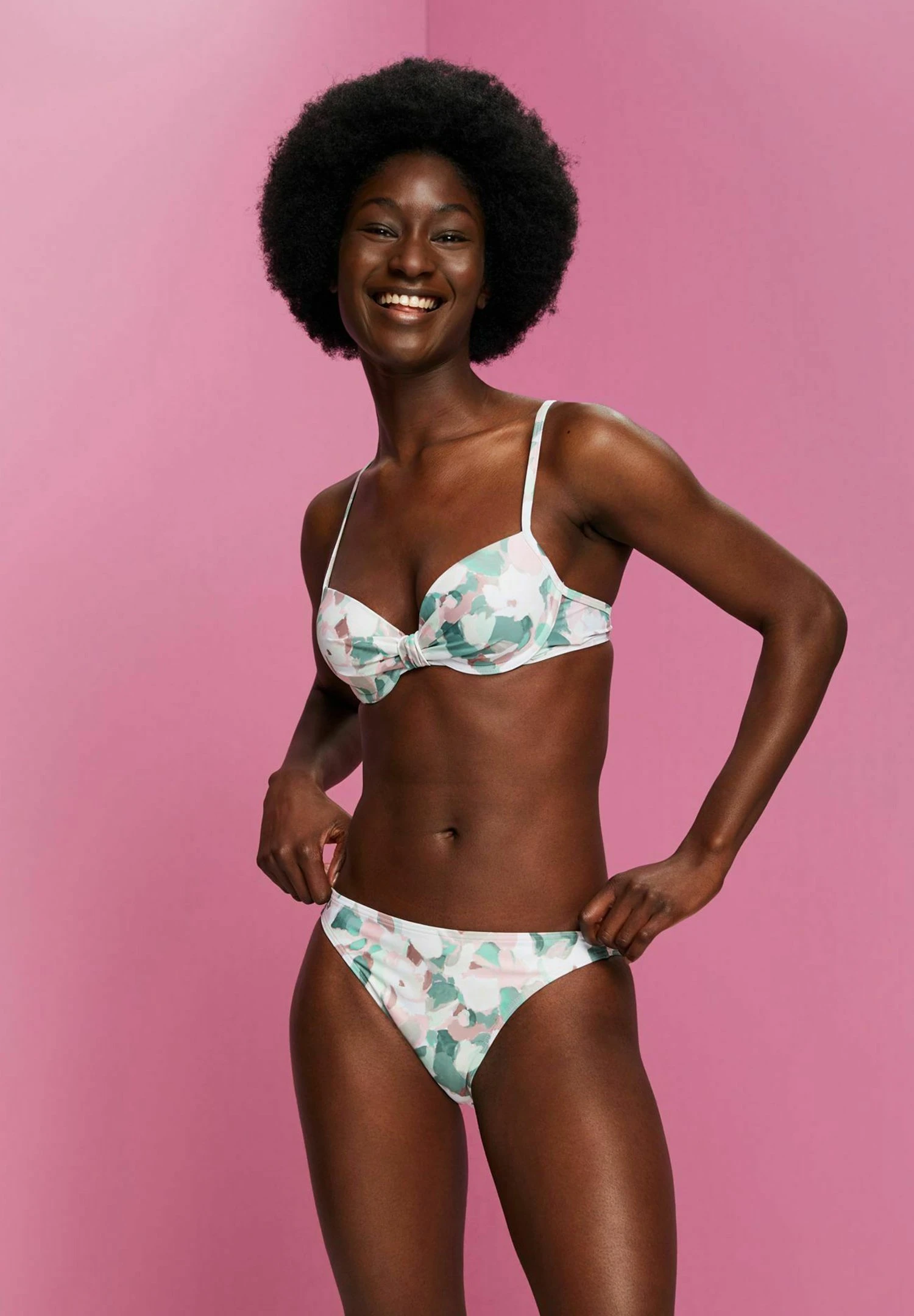 ESPRIT Gemusterte Bikini Pezzo SottoKhaki Green Donna Moda Mare ES181I0I3-M12 5 ESPRIT Gemusterte Bikini Pezzo SottoKhaki Green Donna Moda Mare ES181I0I3-M12 - immagine 3