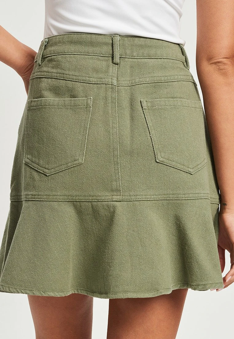 Tussah Sawyer Gonna A CampanaSage Green Donna Gonne TUQ21B01R-M11 5 Tussah Sawyer Gonna A CampanaSage Green Donna Gonne TUQ21B01R-M11 - immagine 3