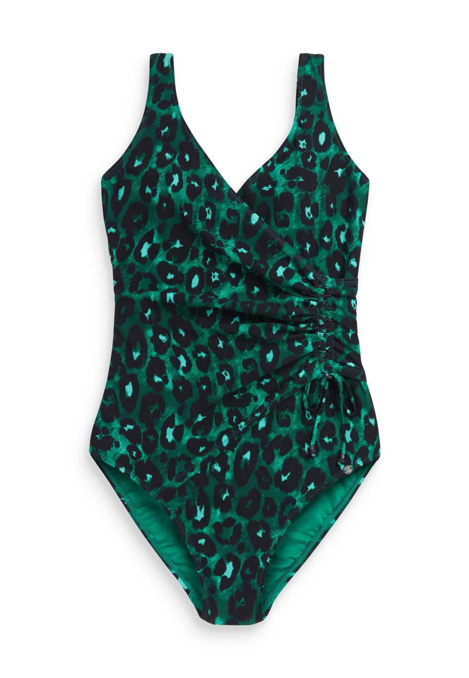 Next Ruched Side Tummy Control SwimsuitCostume Da BagnoGreen Leopard Donna Moda Mare NX381G0AK-M12 8 Next Ruched Side Tummy Control SwimsuitCostume Da BagnoGreen Leopard Donna Moda Mare NX381G0AK-M12 - immagine 6