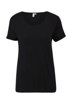 QS By S.Oliver O ShapeT-Shirt BasicSchwarz Donna T-shirt E Top QS121D1C8-Q11 -Vendite ONLY c1e47bc553e341a581bb50376897cd95