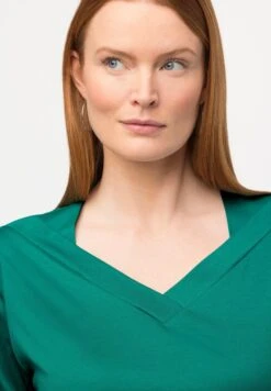 Ulla Popken T-Shirt BasicVert Bleu Donna T-shirt E Top UP121D26X-P11 9 Ulla Popken T-Shirt BasicVert Bleu Donna T-shirt E Top UP121D26X-P11 -Vendite ONLY c4cc72067715432d94558deb95185ca4