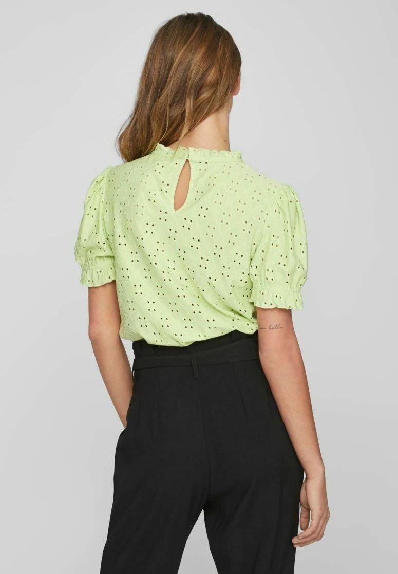 Vila Flounce T-Shirt Con StampaLettuce Green Donna T-shirt E Top V1021E1RK-M11 5 Vila Flounce T-Shirt Con StampaLettuce Green Donna T-shirt E Top V1021E1RK-M11 - immagine 3