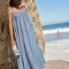 Next Tie Strap Maxi Summer DressAccessorio Da SpiaggiaBlue Donna Moda Mare NX381H01P-K11 2 Next Tie Strap Maxi Summer DressAccessorio Da SpiaggiaBlue Donna Moda Mare NX381H01P-K11 -Vendite ONLY c64e9cbf3a2b40dab6442a1dd93fa0bd