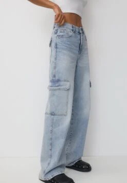 PULL & BEAR Jeans A SigarettaBlue Denim Donna Jeans PUC21N0M0-K11