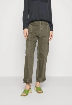 Desigual Denim RigaJeans BaggyKhaki Donna Jeans DE121A0B9-N11 -Vendite ONLY cb03b35c976a49c48cb195fc64cfc7bc