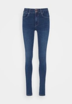 ONLY Onlroyal Push - Jeans Skinny Fit - Dark Blue Denim -Vendite ONLY cbf4acf93af141f3a3d490e1530c3005