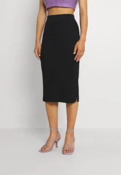 ONLY Onlpeach Pencil Midi Skirt - Gonna A Tubino - Black