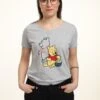 Disney Winnie The PoohT-Shirt Con StampaHeather Grey Donna T-shirt E Top H3A21D2IK-C11 1 Disney Winnie The PoohT-Shirt Con StampaHeather Grey Donna T-shirt E Top H3A21D2IK-C11 -Vendite ONLY cd587ed1c6b64b518438d0ef2bbbe428