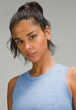 Lululemon License To Tight-Fit TankTopHeathered Pipe Dream Blue Donna T-shirt E Top LLS41D01N-K11 -Vendite ONLY cd9e54b4607f41559a8f0311a5d90eab