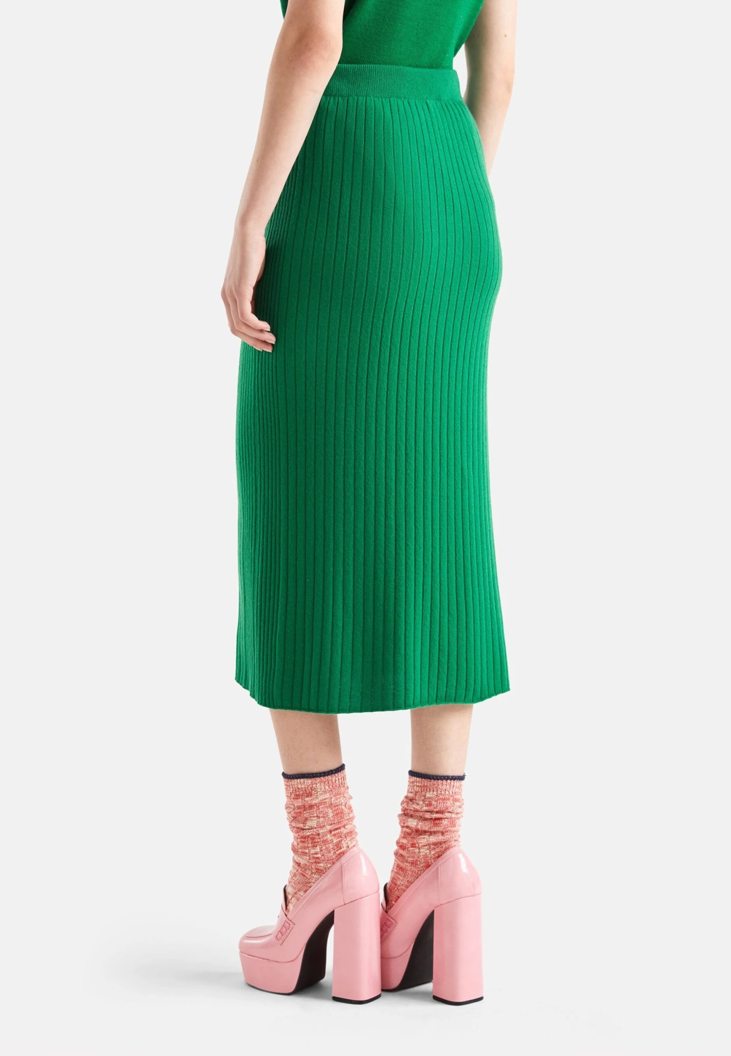 Flat NarrowerGonna A TubinoGreen Donna Gonne 4BE21B061-M11 5 Flat NarrowerGonna A TubinoGreen Donna Gonne 4BE21B061-M11 - immagine 3