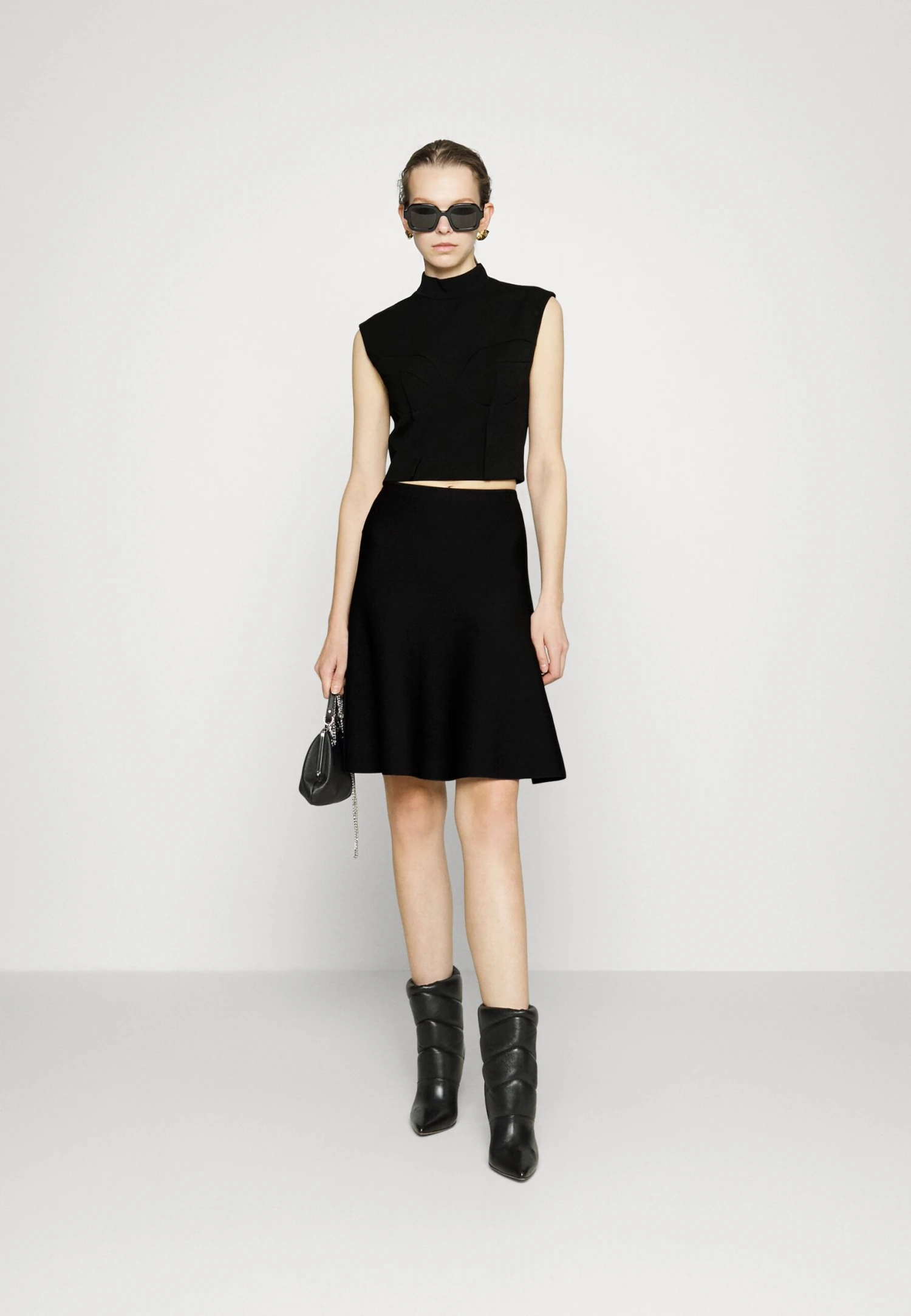 Tiger Of Sweden Elitsia - Gonna A Campana - Black 4 Tiger Of Sweden Elitsia - Gonna A Campana - Black - immagine 2