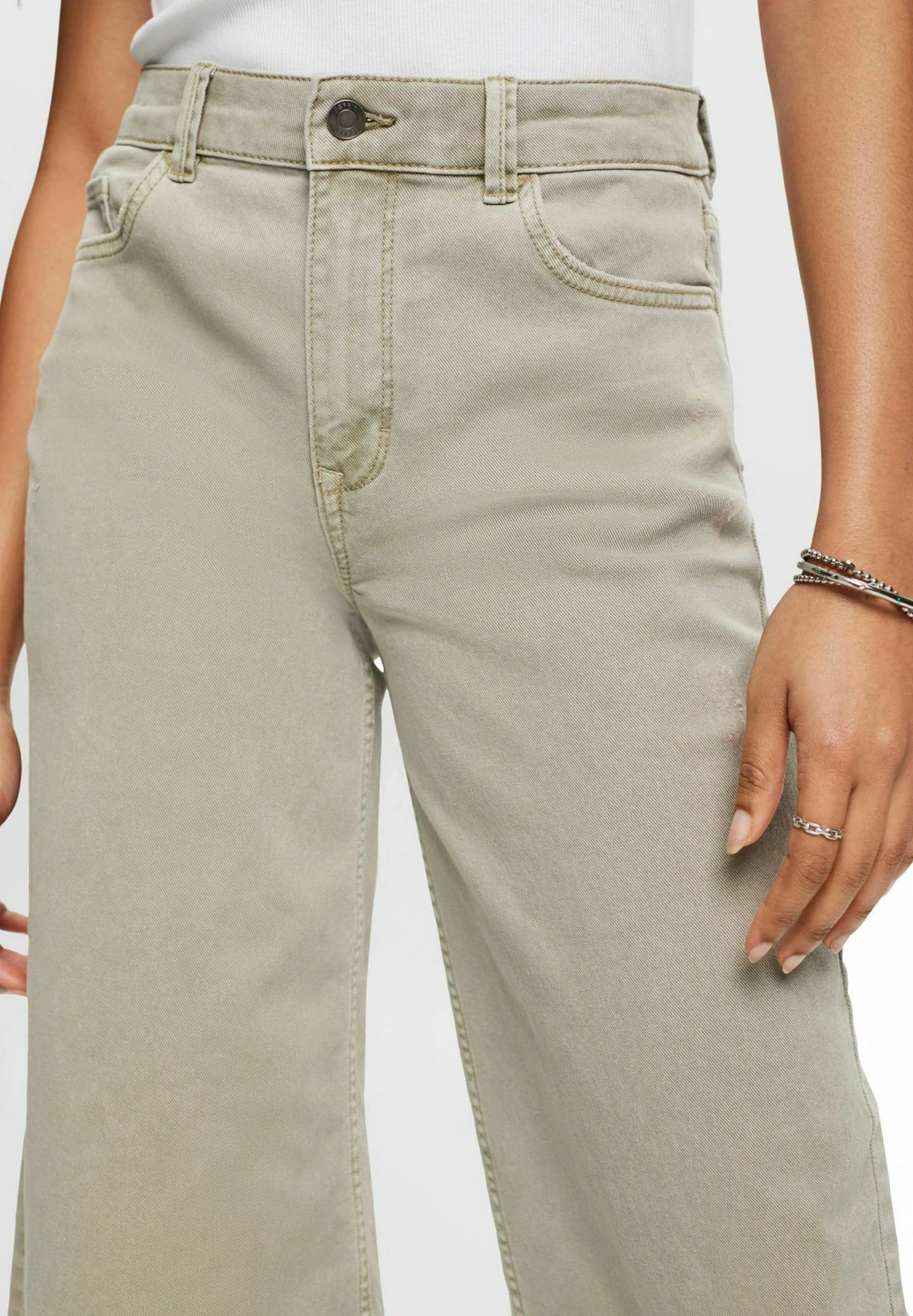 ESPRIT Mit Hohem BundJeans A ZampaDusty Green Donna Jeans ES121N101-M11 7 ESPRIT Mit Hohem BundJeans A ZampaDusty Green Donna Jeans ES121N101-M11 - immagine 5