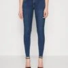 ONLY Onlroyal Push - Jeans Skinny Fit - Dark Blue Denim