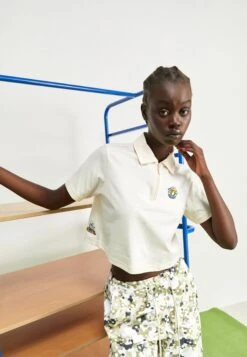 Adidas Originals Cropped PoloWhite Donna T-shirt E Top AD121D1QK-A11