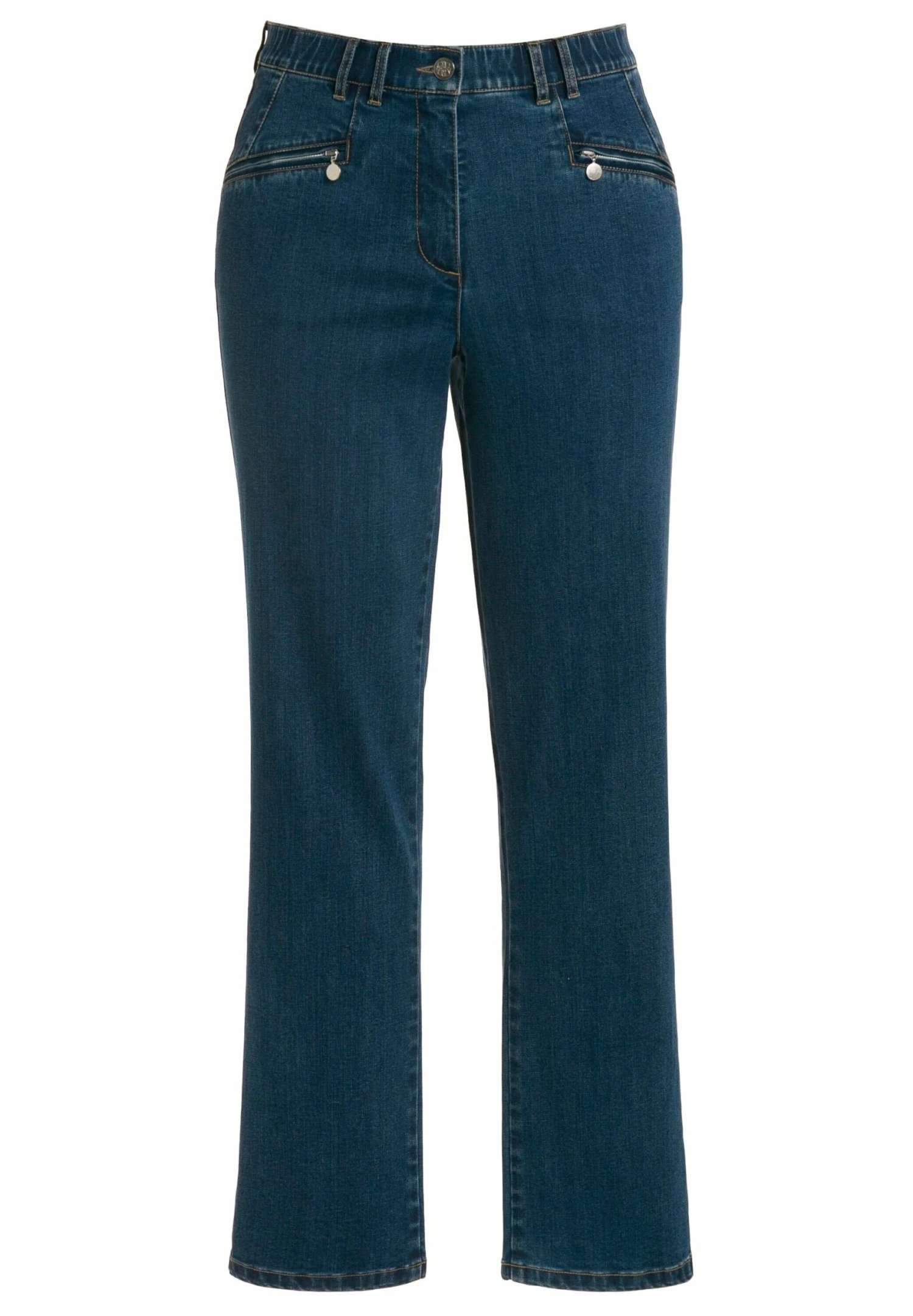 Ulla Popken Mony ReissverschlusstaschenJeans BootcutBlue Denim Donna Jeans UP121N0AA-K12 3 Ulla Popken Mony ReissverschlusstaschenJeans BootcutBlue Denim Donna Jeans UP121N0AA-K12