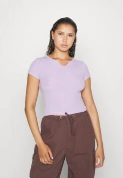 Even&Odd 2 PackT-Shirt BasicBlack/Purple Donna T-shirt E Top EV421D24U-Q11 -Vendite ONLY d9227fb7fca34d0b905e66eab368fbdd