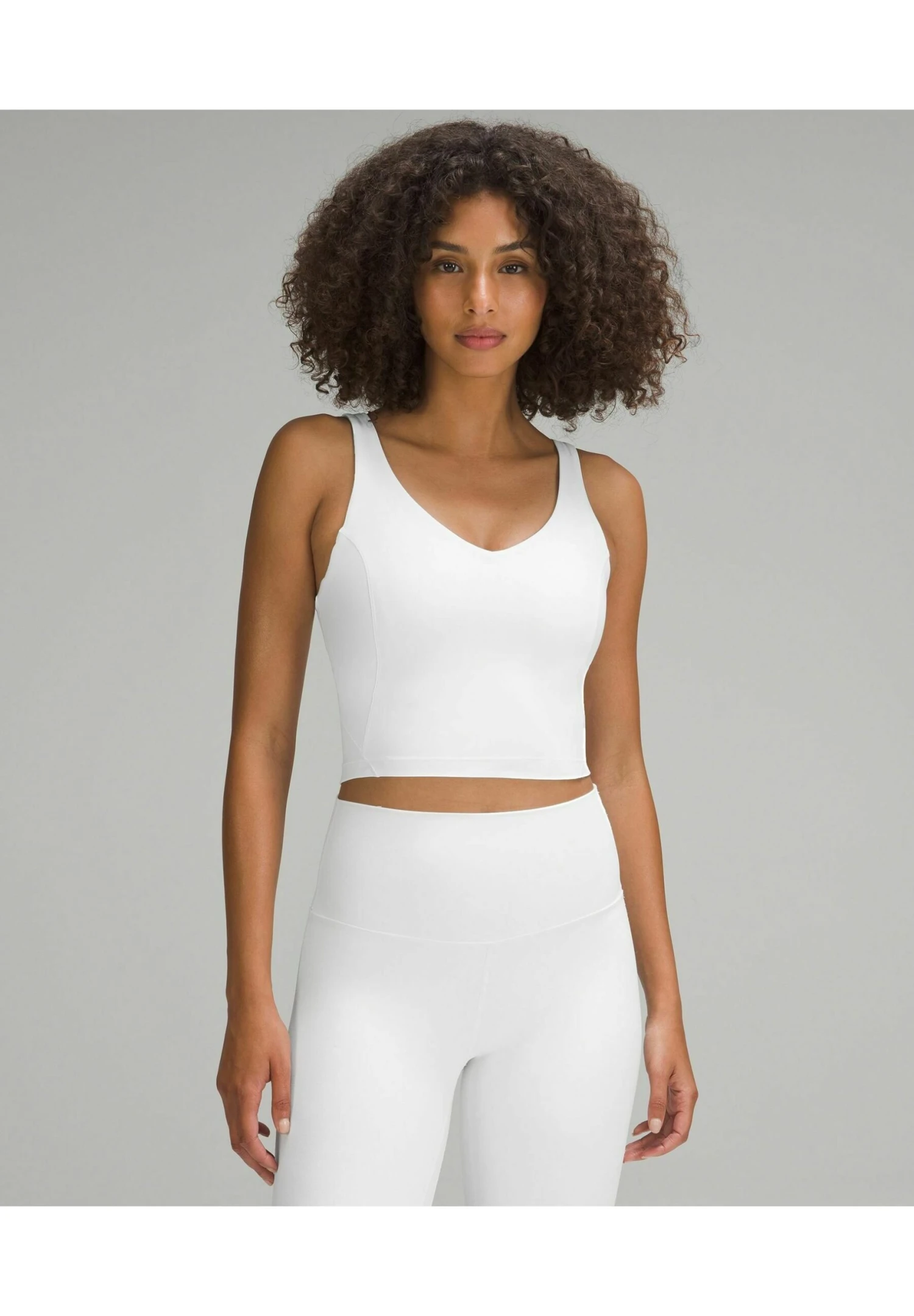 Lululemon Align™ Tank C/D Cup - Top - White 3 Lululemon Align™ Tank C/D Cup - Top - White