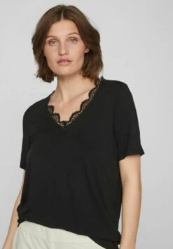 Vila Mit Kurzen Ärmeln V-AusschnittT-Shirt Con StampaBlack Donna T-shirt E Top V1021D1ER-Q11 13 Vila Mit Kurzen Ärmeln V-AusschnittT-Shirt Con StampaBlack Donna T-shirt E Top V1021D1ER-Q11 -Vendite ONLY da82d7c905a74618a5788019b3e8a198