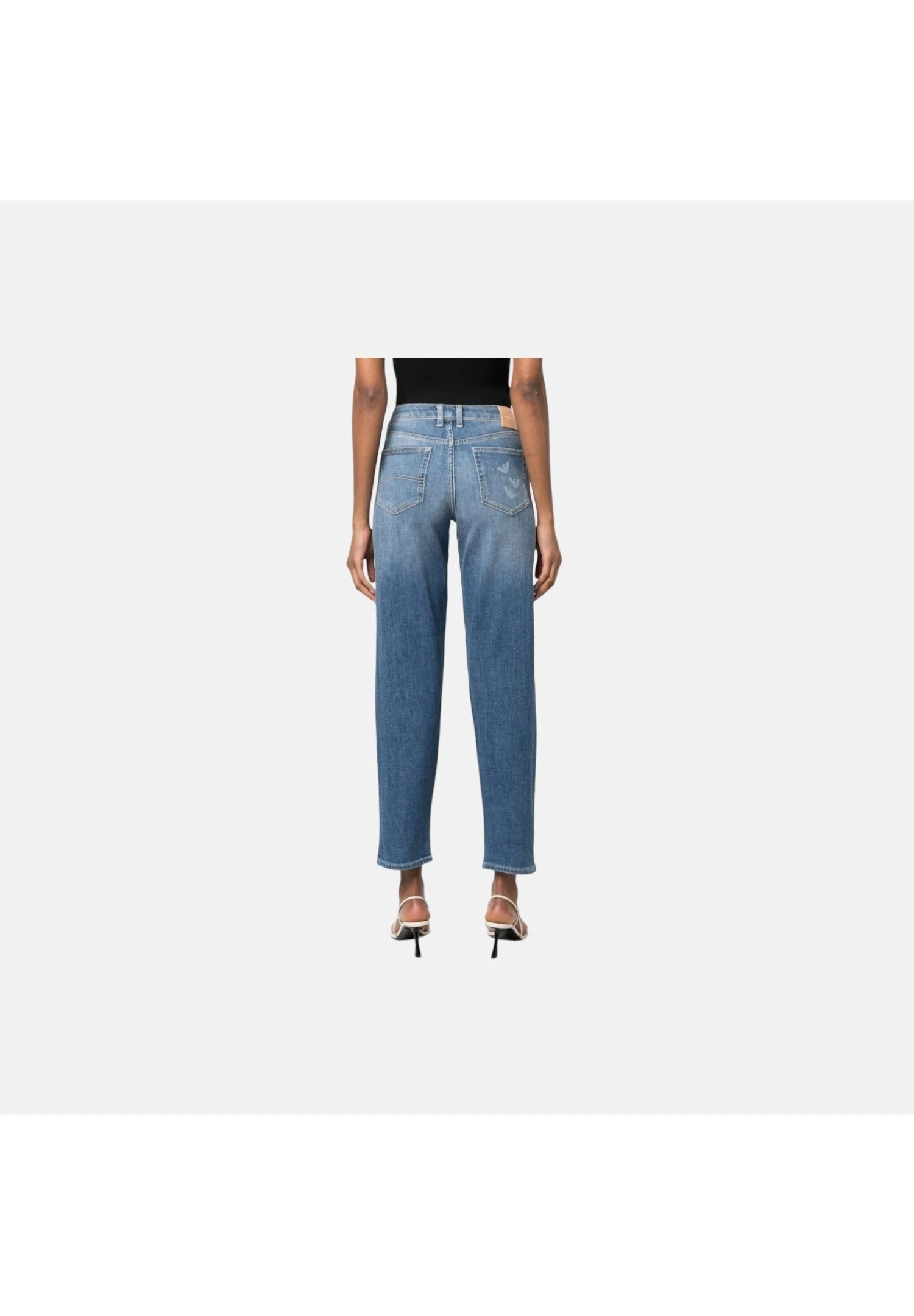 Emporio Armani Jeans Slim FitBlu Donna Jeans EA821N049-K11 5 Emporio Armani Jeans Slim FitBlu Donna Jeans EA821N049-K11 - immagine 3