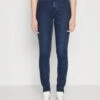 ONLY OnllunaJeans Skinny FitDark Medium Blue Denim Donna Jeans ON321N255-K11 -Vendite ONLY db19c205200a4491b5da75a34c5d0a0f