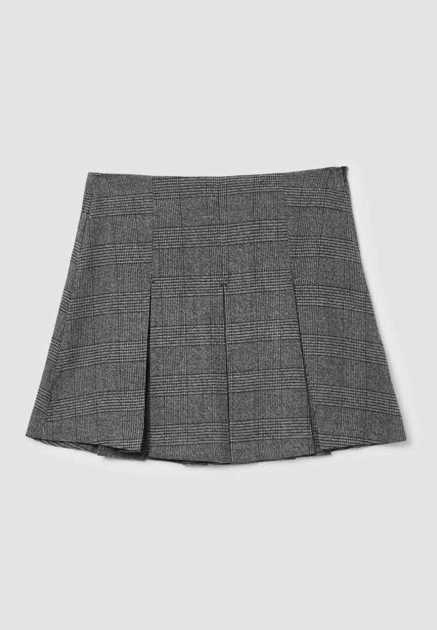 Mini In Principe Di Galles- Gonna A Campana - Variante 7 Mini In Principe Di Galles- Gonna A Campana - Variante - immagine 5