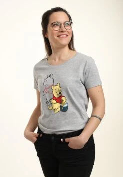 Disney Winnie The PoohT-Shirt Con StampaHeather Grey Donna T-shirt E Top H3A21D2IK-C11 -Vendite ONLY dc83d97dfe9f40749ae6831a11e961e8