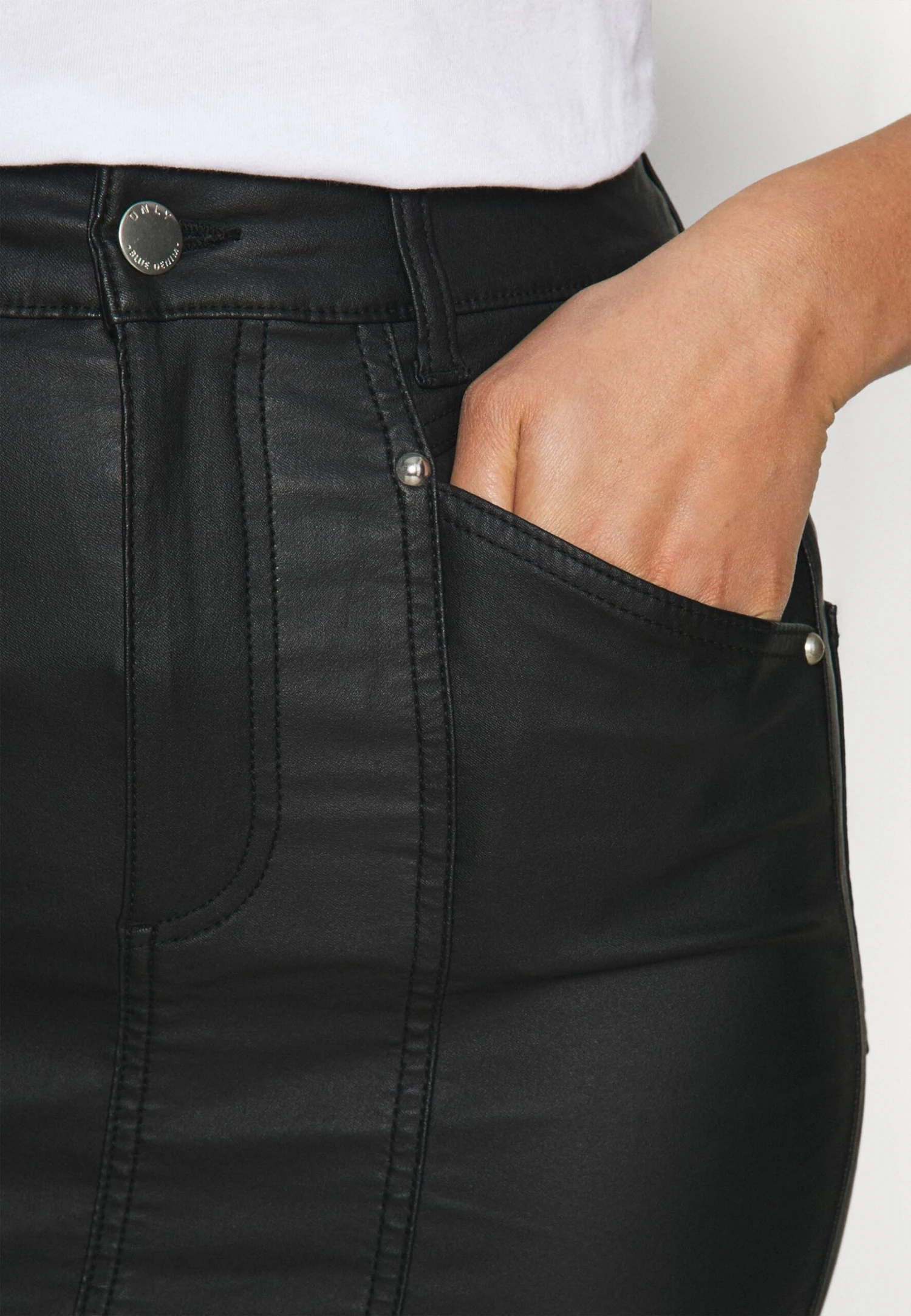 ONLY Onlavalon Life StudskirtMinigonnaBlack Donna Gonne ON321B0W5-Q11 6 ONLY Onlavalon Life StudskirtMinigonnaBlack Donna Gonne ON321B0W5-Q11 - immagine 4