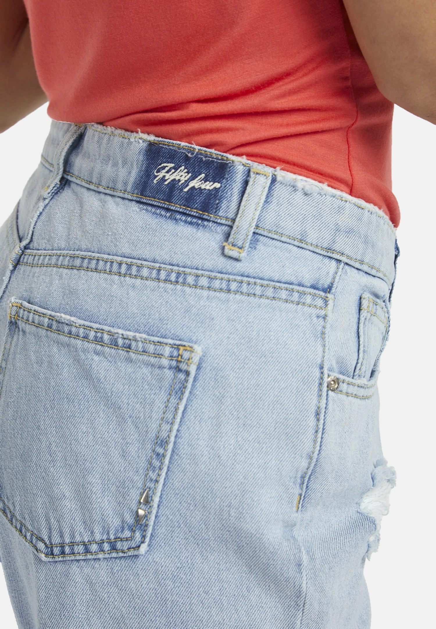 Jeans A SigarettaIndaco Donna Jeans F3Y21N00J-K11 6 Jeans A SigarettaIndaco Donna Jeans F3Y21N00J-K11 - immagine 4