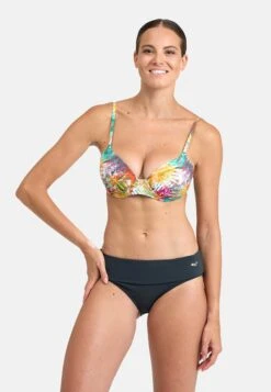 Arena Bodylift Paola Two Pieces C Cup - Bikini - Night Grey White Multi