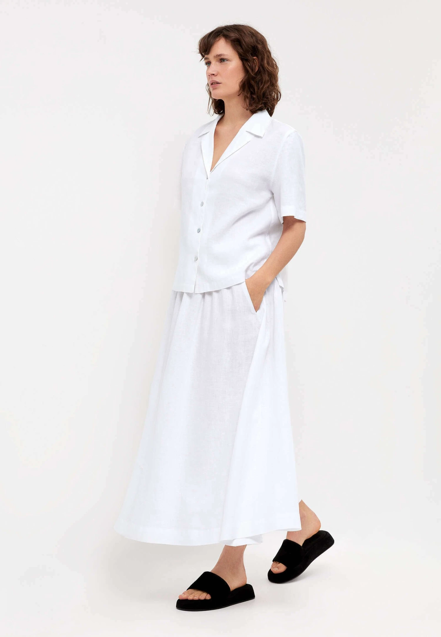 Oysho Gonna A CampanaWhite Donna Gonne OY121B01A-A11 4 Oysho Gonna A CampanaWhite Donna Gonne OY121B01A-A11 - immagine 2