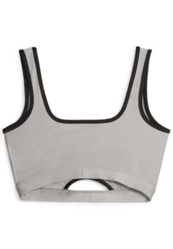 Puma Dare To Crop TopConcrete Gray Donna T-shirt E Top PU121D0HF-C11 -Vendite ONLY e474e8462e4b45a89a748d3a1027fd08