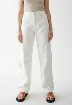 Calli CamJeans A SigarettaWhite Wash Donna Jeans CFY21N00J-A11