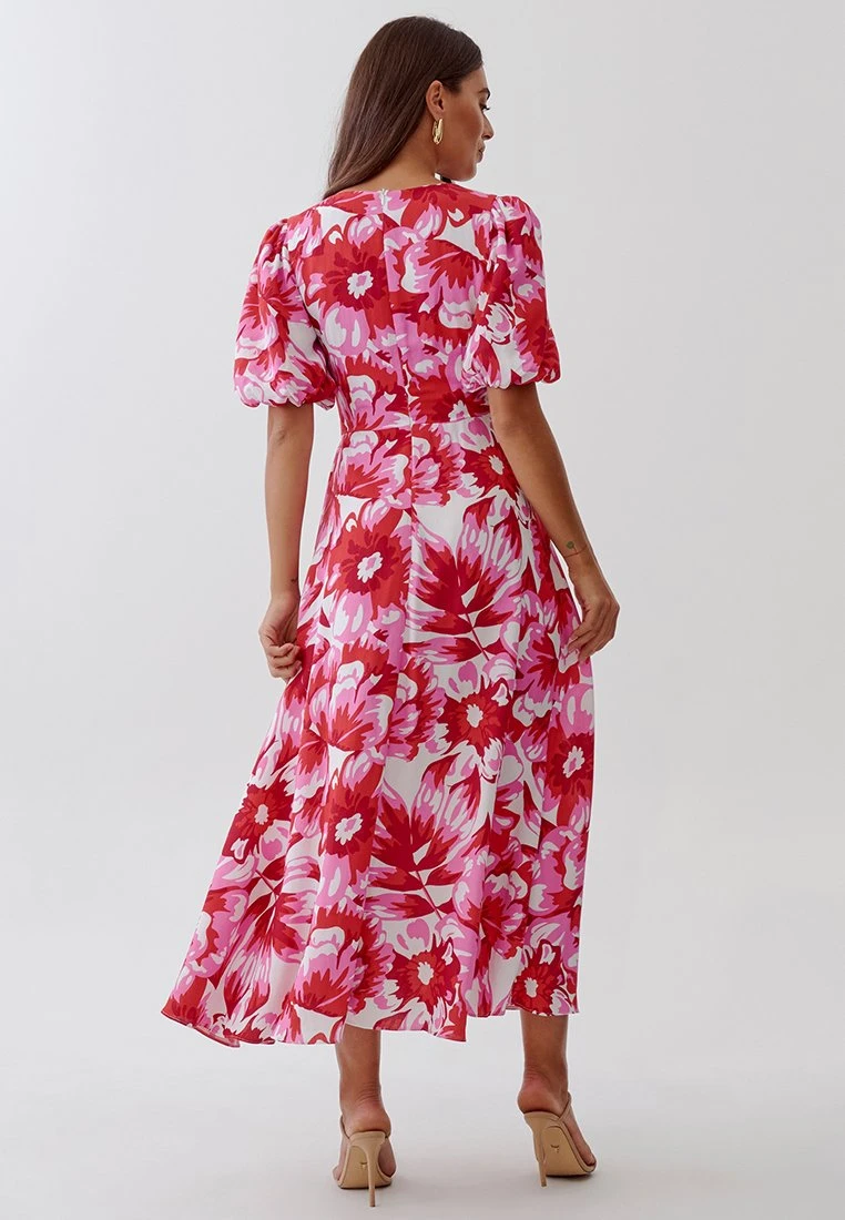 Tussah Abbie- Vestito Lungo - Floral Watercolour 5 Tussah Abbie- Vestito Lungo - Floral Watercolour - immagine 3