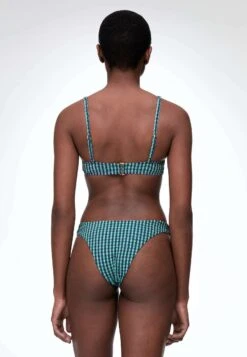 Oysho Gingham U-Cut Mid-Rise - Bikini Pezzo Sotto - Blue 9 Oysho Gingham U-Cut Mid-Rise - Bikini Pezzo Sotto - Blue -Vendite ONLY e9e57cff01a54ee78382a78d85e2680f